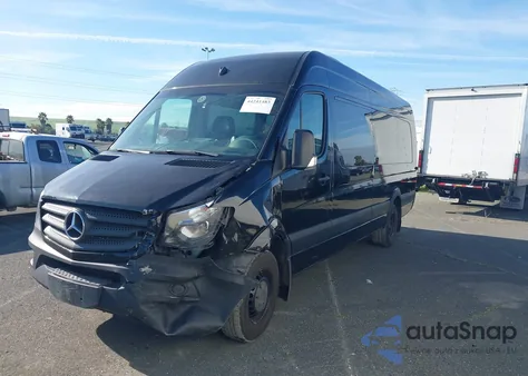 2017 Mercedes-Benz Sprinter 3500 High Roof V6 z USA, uszkodzony, nr VIN WDAPF1CD2HP414355